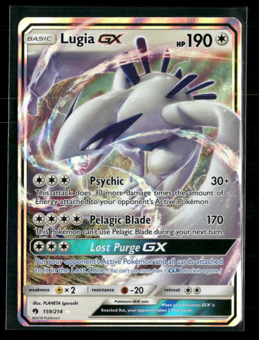 SM - Lost Thunder Lugia GX #159/214
