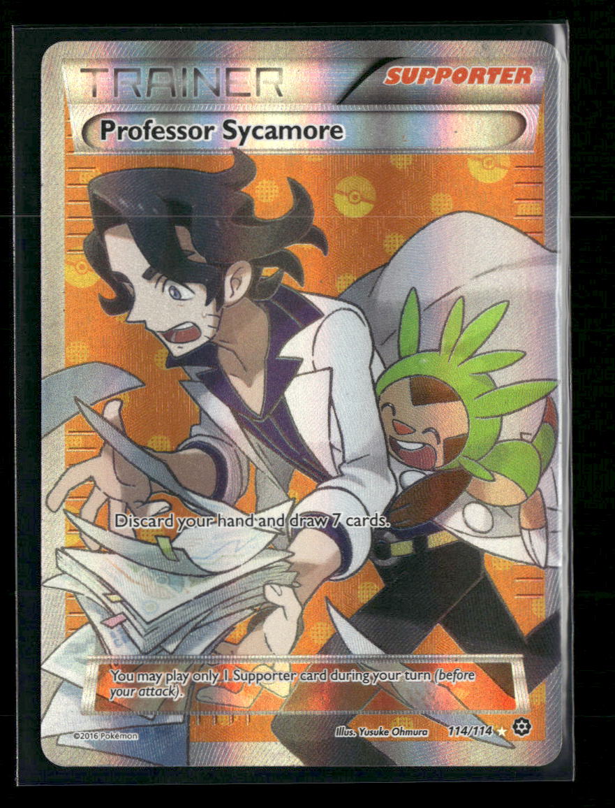XY - Steam Siege Professor Sycamore #114/114