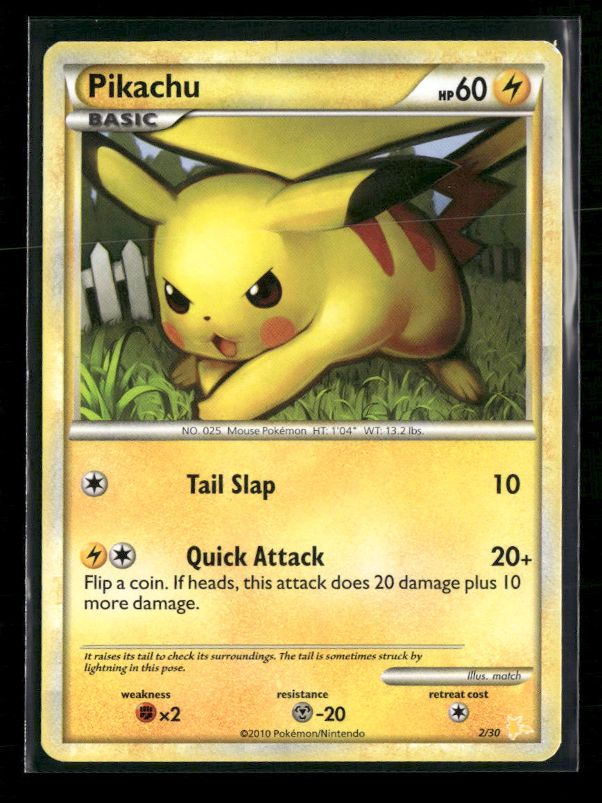 HGSS Trainer Kit: Gyarados & Raichu Pikachu (#2) #2/30