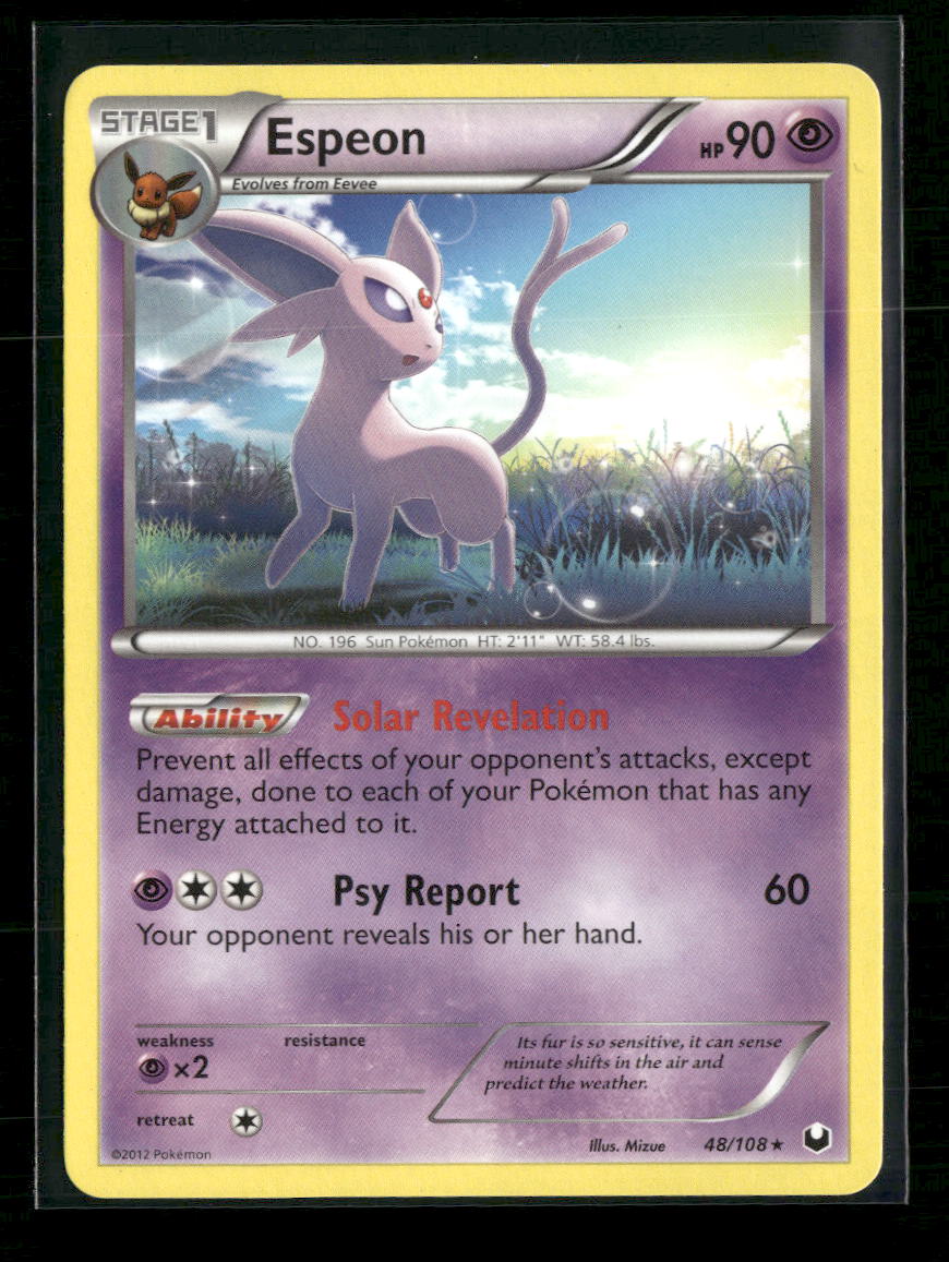 Dark Explorers Espeon #48/108