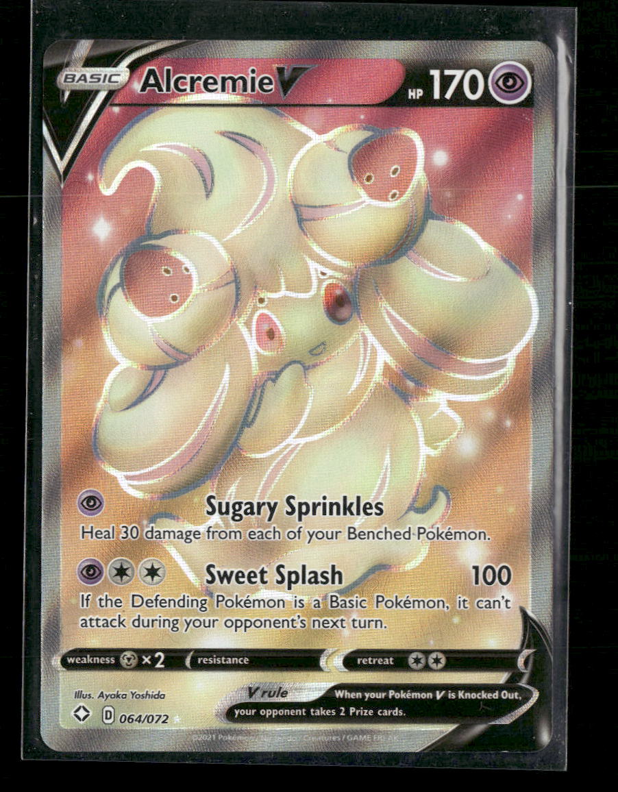 Shining Fates Alcremie V (Full Art) #064/072
