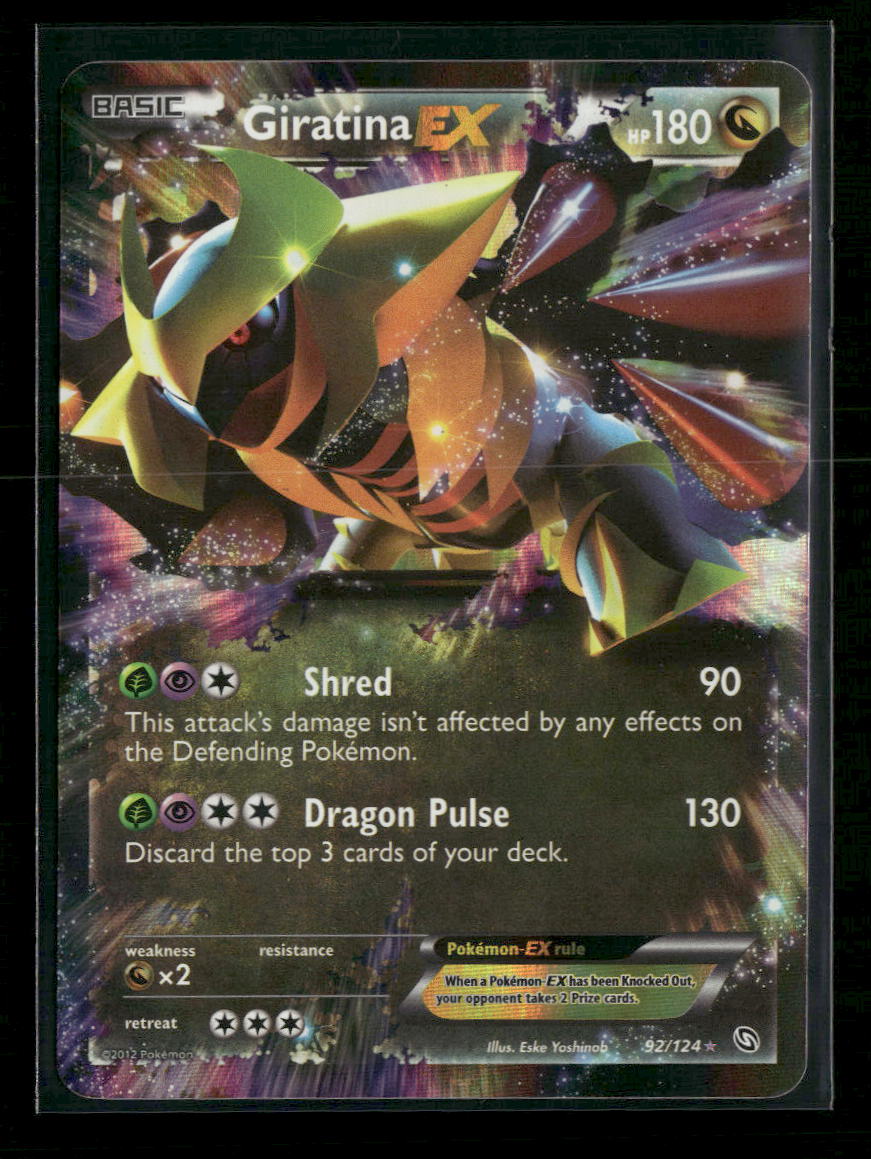 Dragons Exalted Giratina EX #92/124