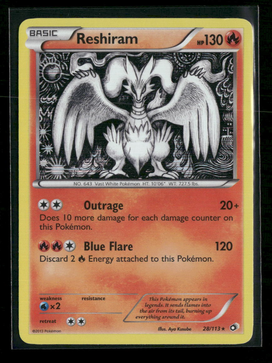 Legendary Treasures Reshiram #28/113