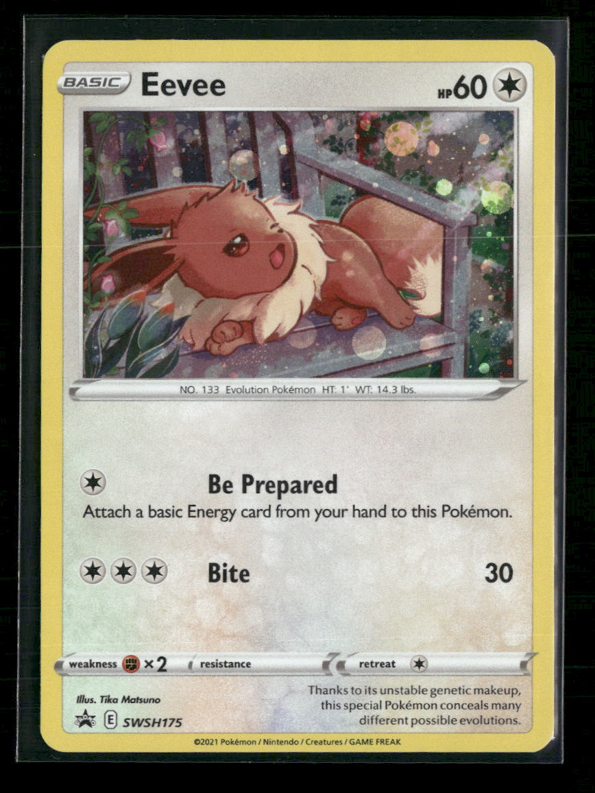 SWSH: Sword & Shield Promo Cards Eevee #SWSH175