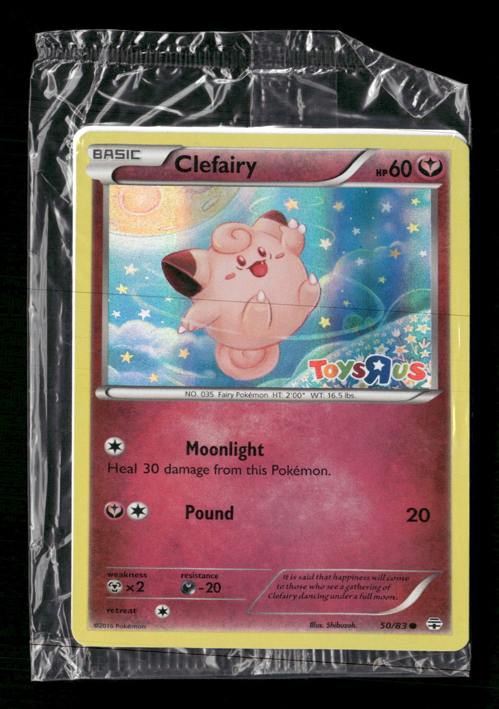 Miscellaneous Cards & Products Clefairy #050/083 Sealed