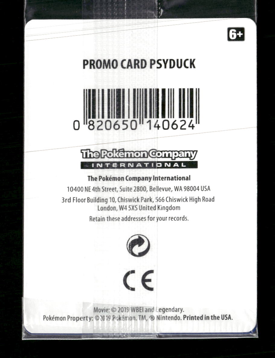SM Promos Psyduck #SM199 Sealed