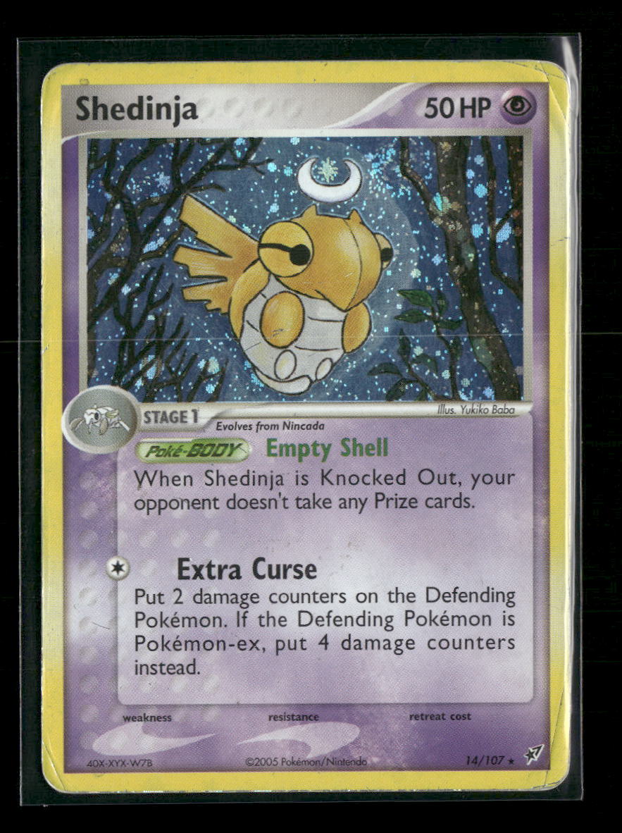 EX Deoxys Shedinja #14/107 *Damaged*