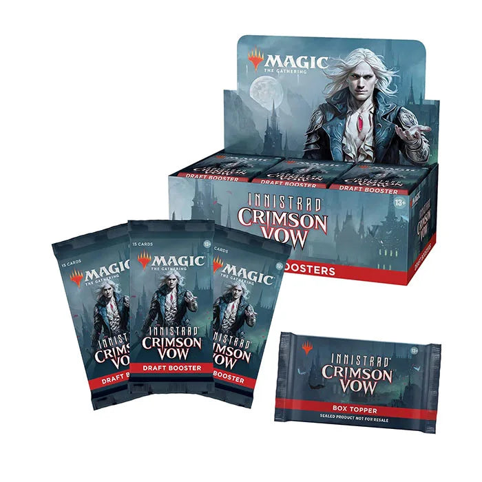Magic The Gathering: Innistrad Crimson Vow Draft Booster Single Pack