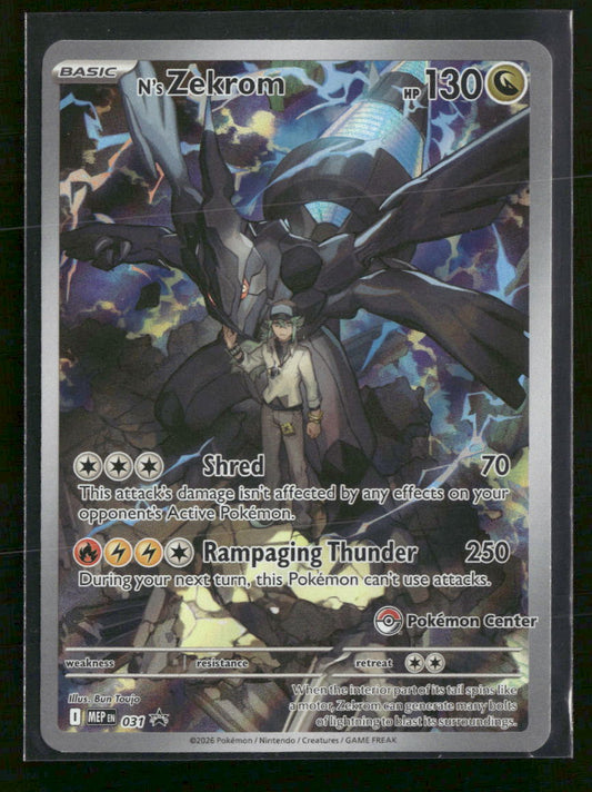 ME: Mega Evolution Promo N's Zekrom (Pokémon Center) #031