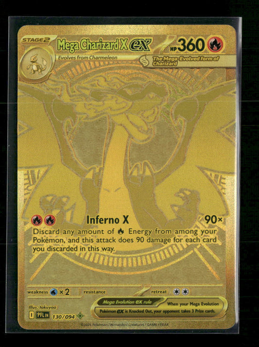 ME02: Phantasmal Flames Mega Charizard X ex #130/094