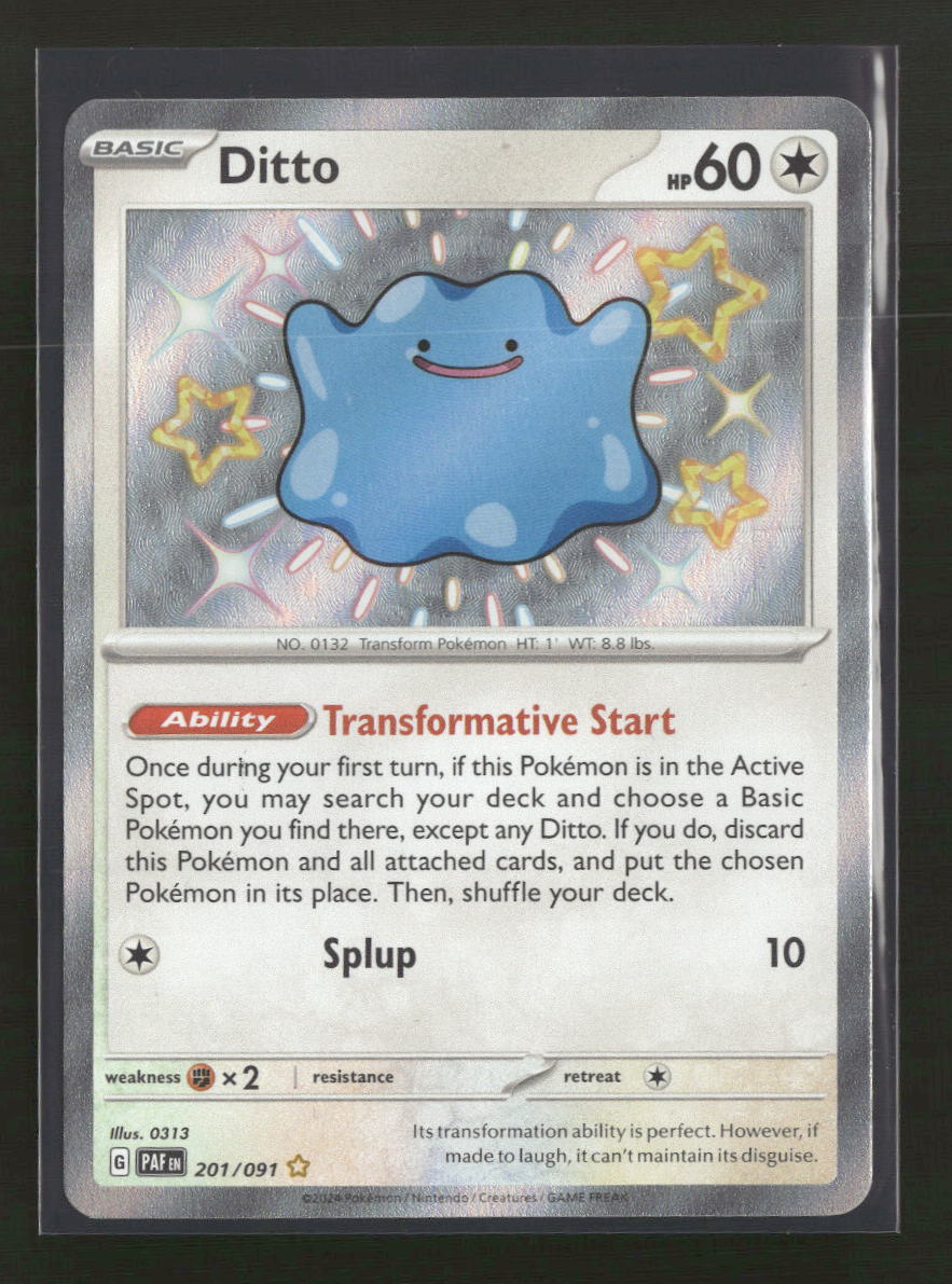 SV: Paldean Fates Ditto #201/091