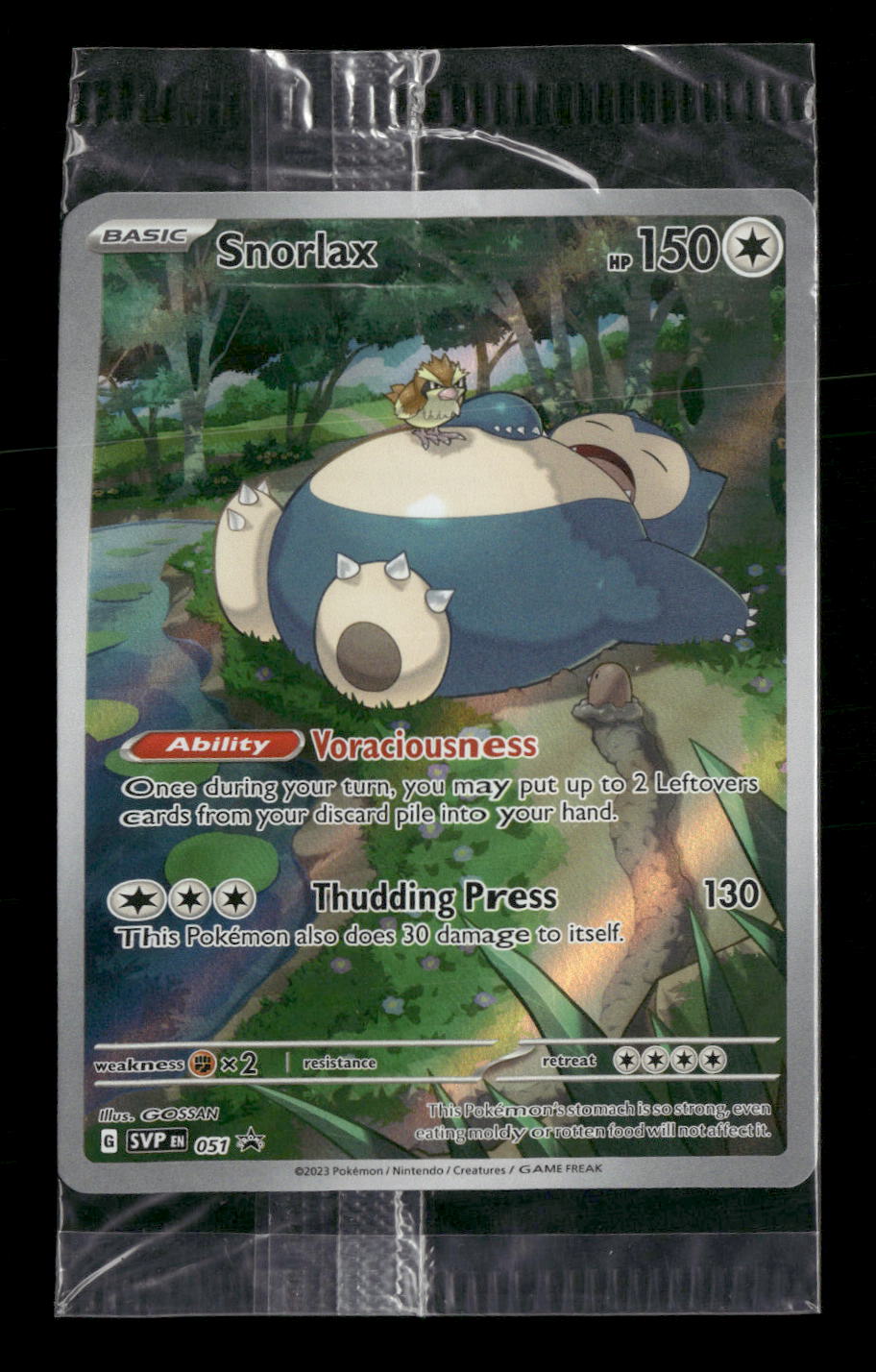 SV: Scarlet & Violet Promo Cards Snorlax #051