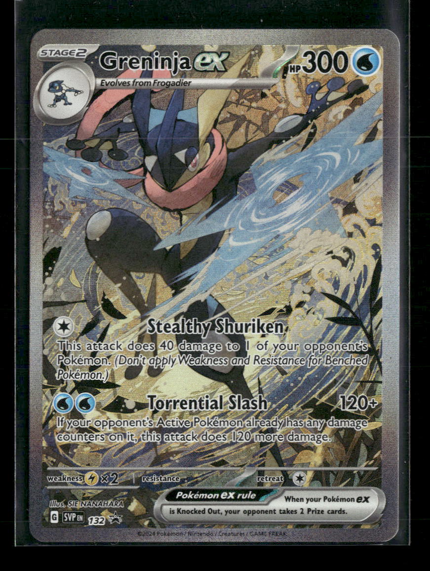SV: Scarlet & Violet Promo Cards Greninja ex #132