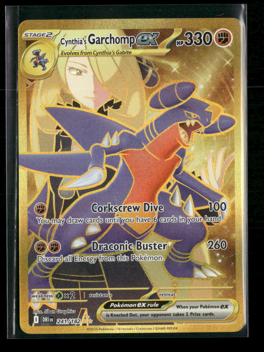 SV10: Destined Rivals Cynthia's Garchomp ex #241/182