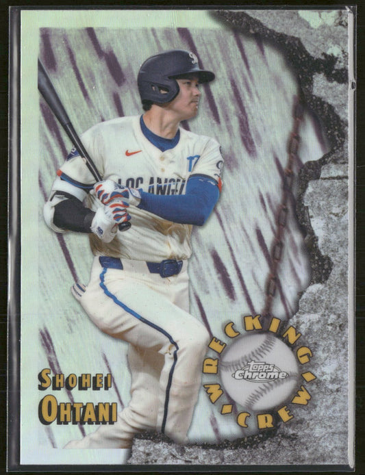 2026 Topps Chrome Wrecking Crew Shohei Ohtani #WC-2