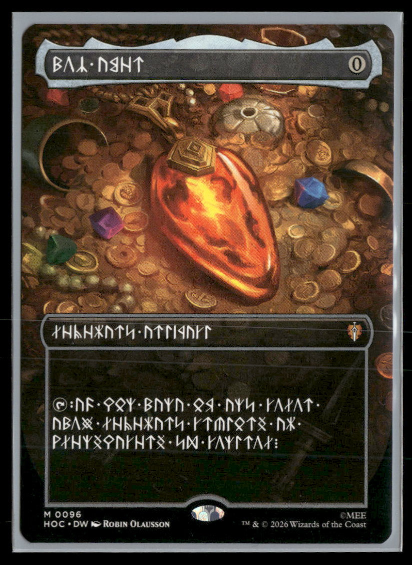 The Hobbit: Eternal-Legal Mox Amber (Borderless) (Dwarvish) #96