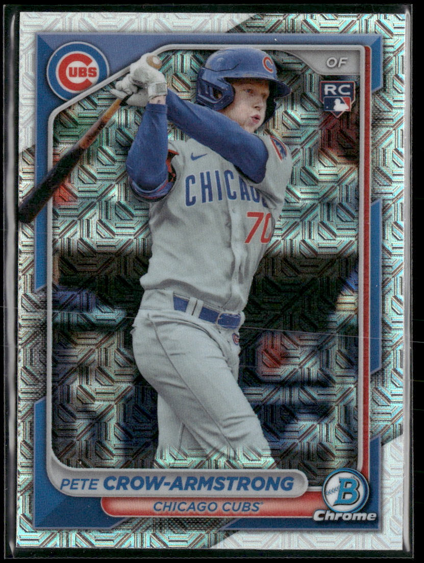 2024 Bowman Chrome Mojo Refractors Pete Crow-Armstrong #85