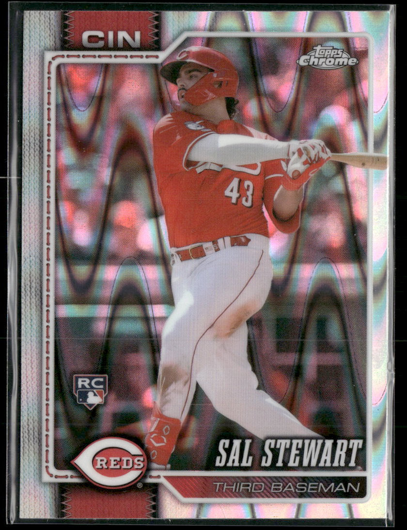2026 Topps Chrome Raywave Refractors Sal Stewart RC #6