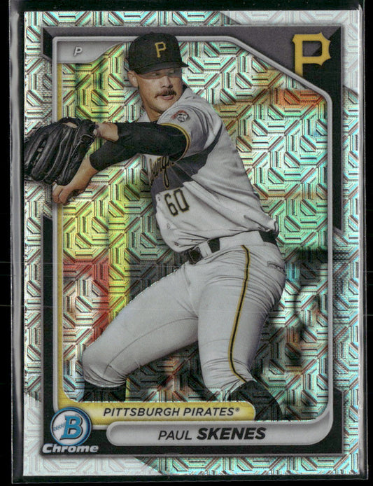 2024 Bowman Chrome Prospects Mojo Refractors Paul Skenes #BCP-125