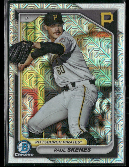 2024 Bowman Chrome Prospects Mojo Refractors Paul Skenes #BCP-125