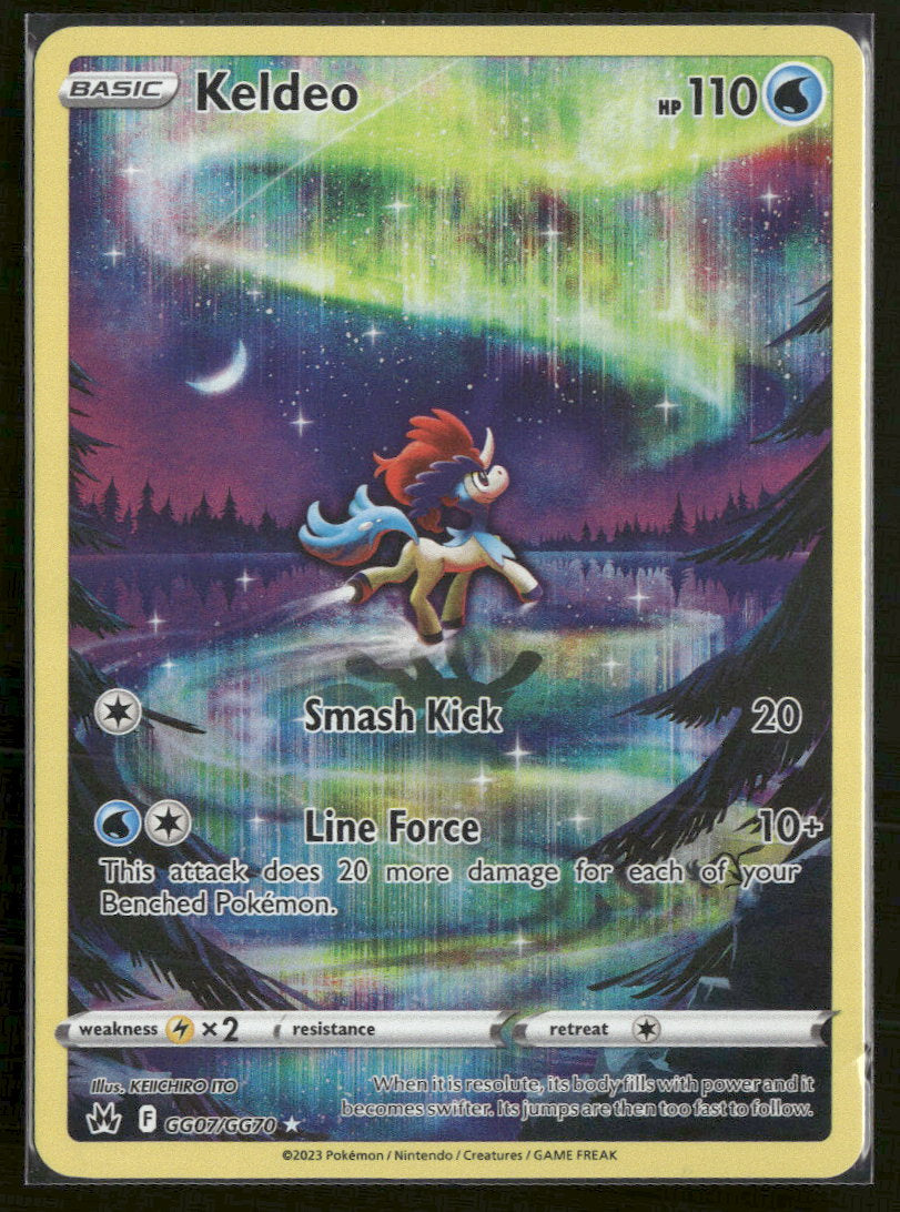 SWSH: Crown Zenith: Galarian Gallery Keldeo #GG07/GG70