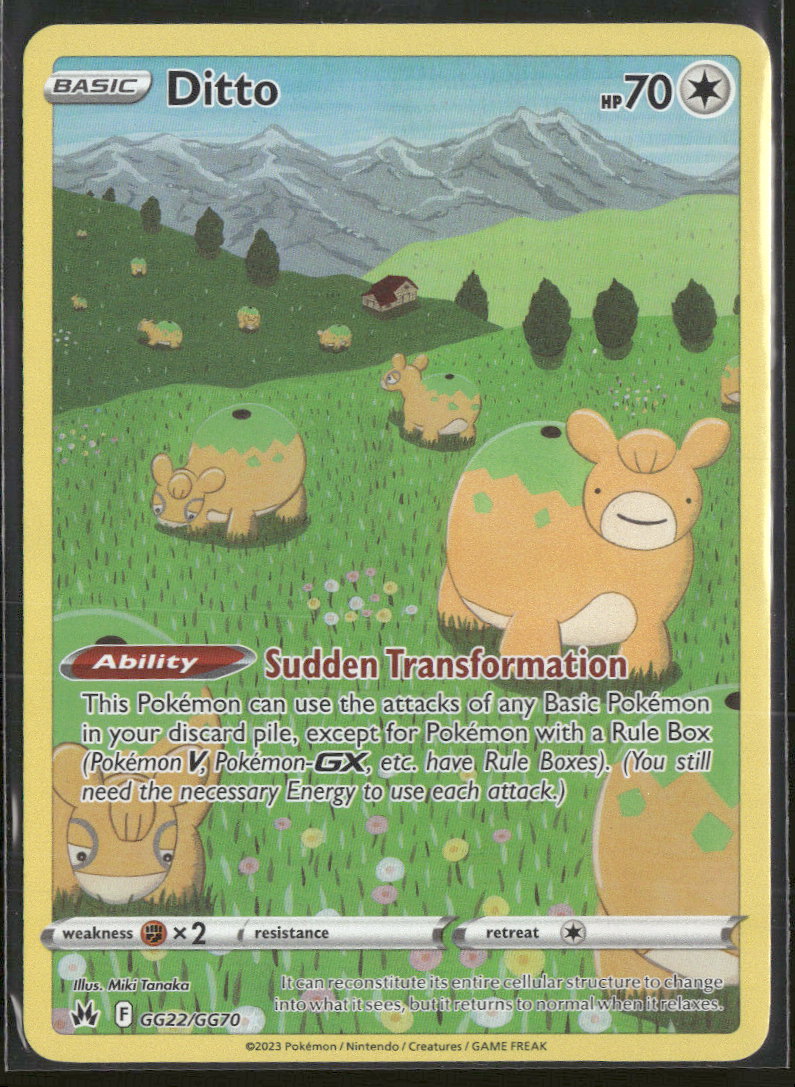 SWSH: Crown Zenith: Galarian Gallery Ditto #GG22/GG70