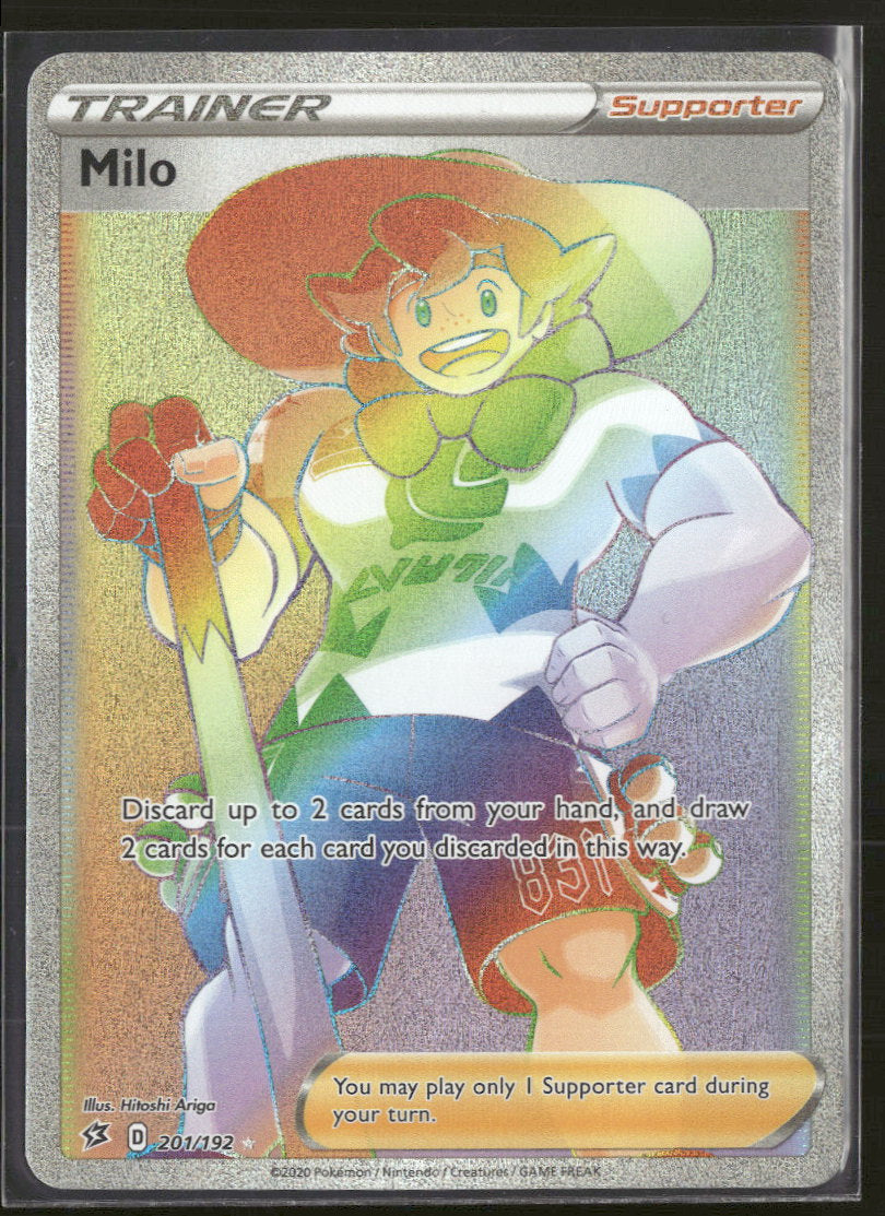 SWSH02: Rebel Clash Milo (Secret) #201/192