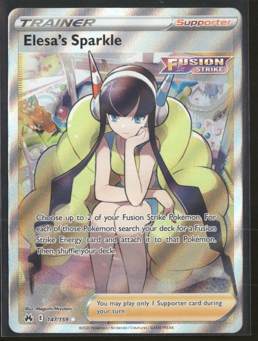 SWSH: Crown Zenith Elesa's Sparkle (Full Art) #147/159