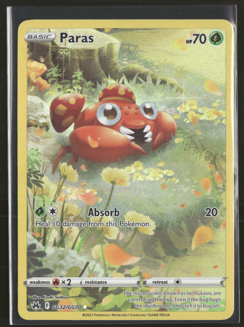 SWSH: Crown Zenith: Galarian Gallery Paras #GG32/GG70