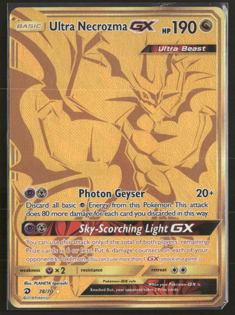 Dragon Majesty Ultra Necrozma GX (Secret) #78/70