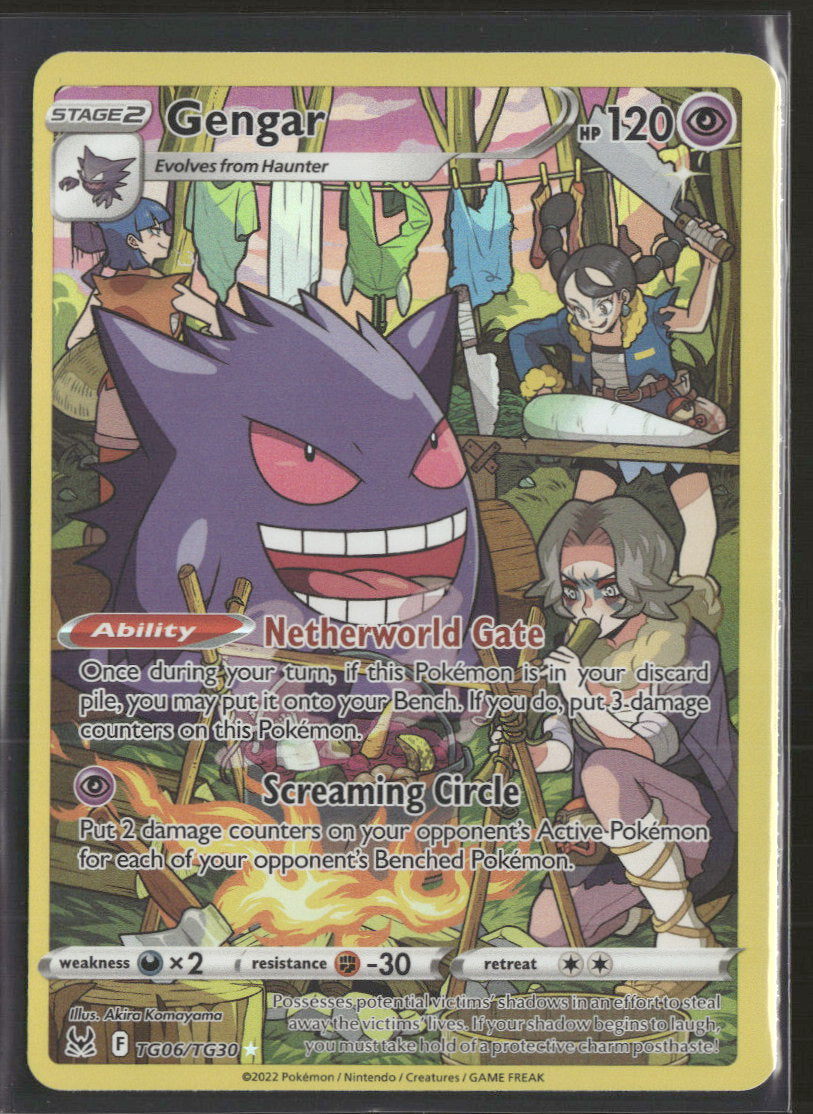 SWSH11: Lost Origin Trainer Gallery Gengar #TG06/TG30