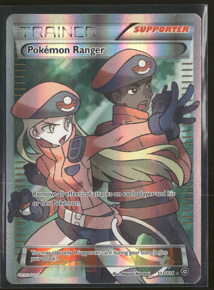 XY - Steam Siege Pokemon Ranger (Full Art) #113/114