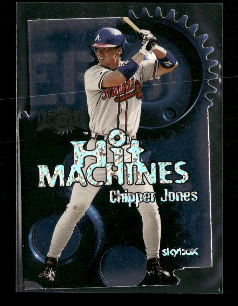 2000 Metal Hit Machines Chipper Jones #10 H