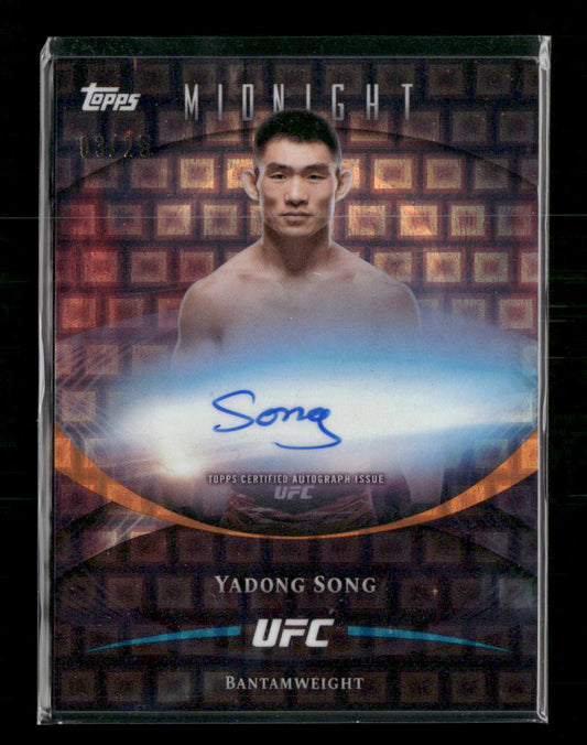 2026 Topps Midnight Auto Variation Moonrise Yadong Song #/25 AU #BAV-YS