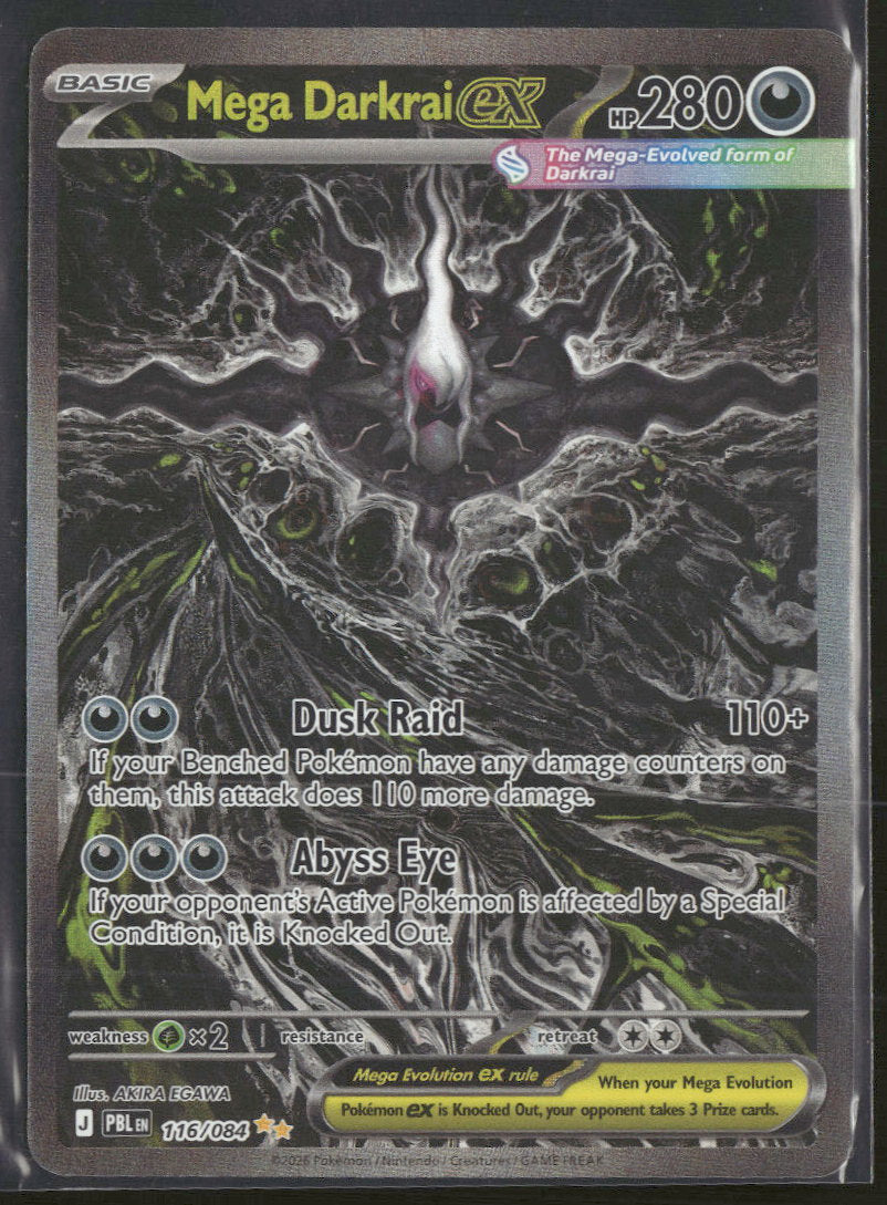 ME05: Pitch Black Mega Darkrai ex #116/084