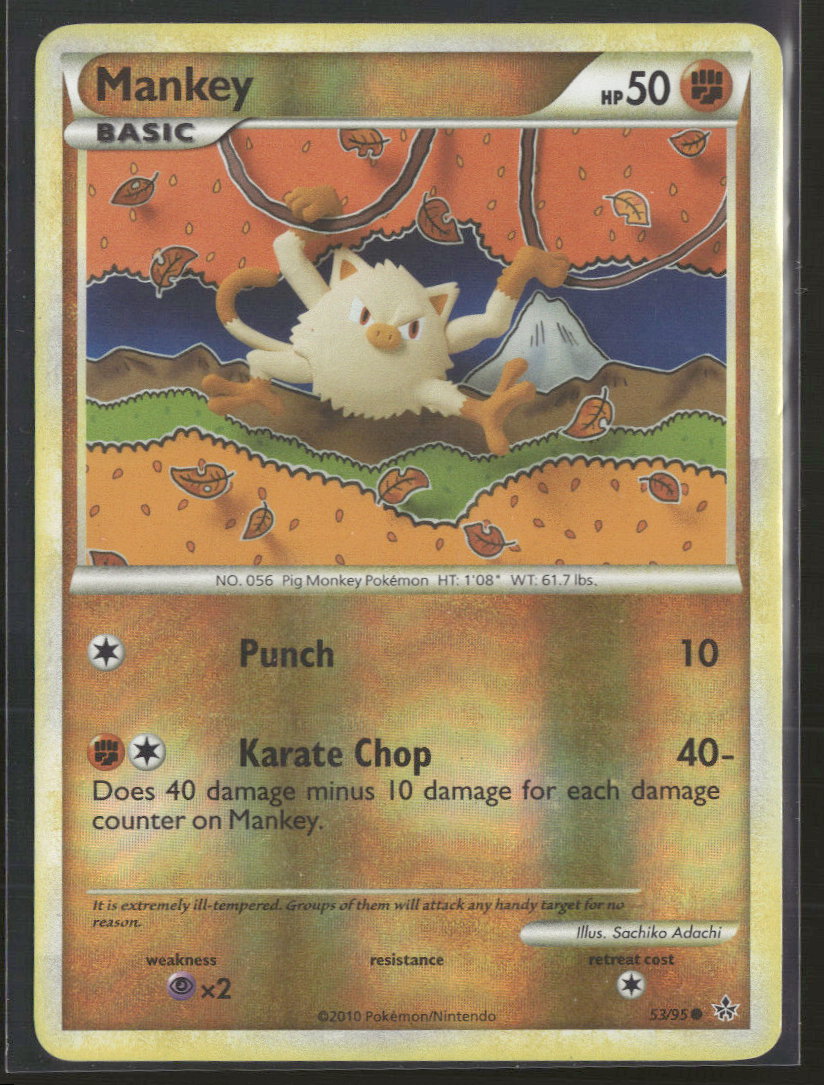 Unleashed Mankey #53/95