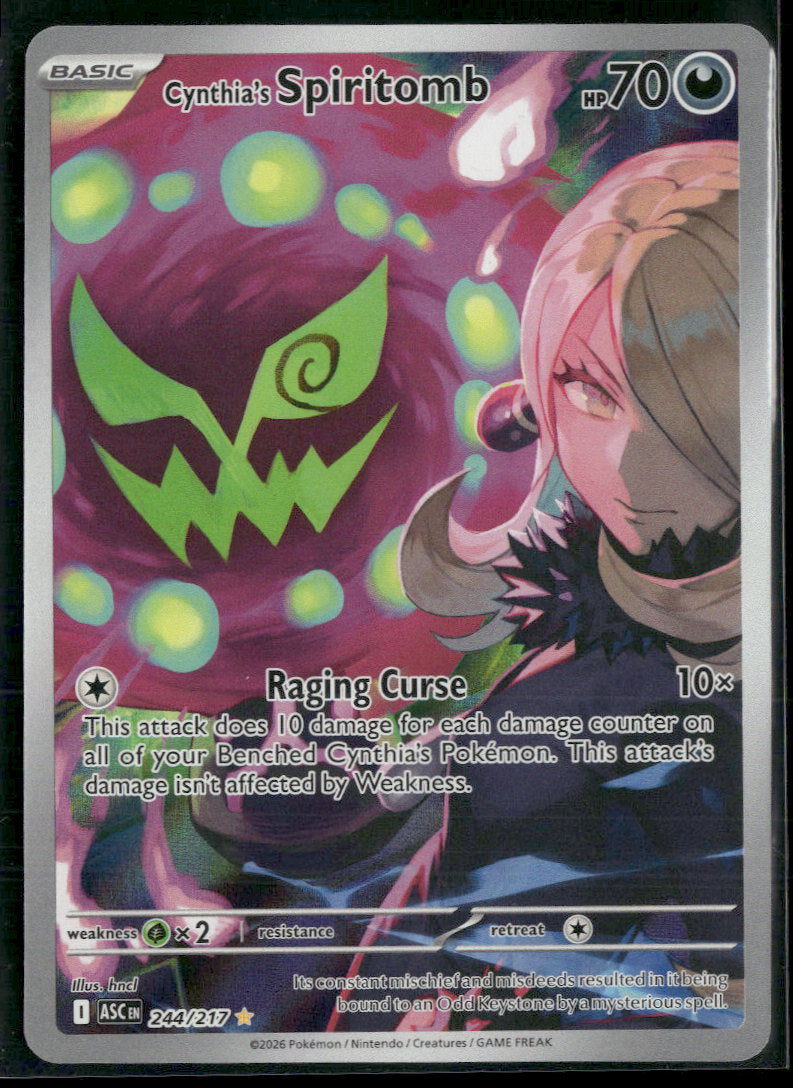 ME: Ascended Heroes Cynthia's Spiritomb #244/217