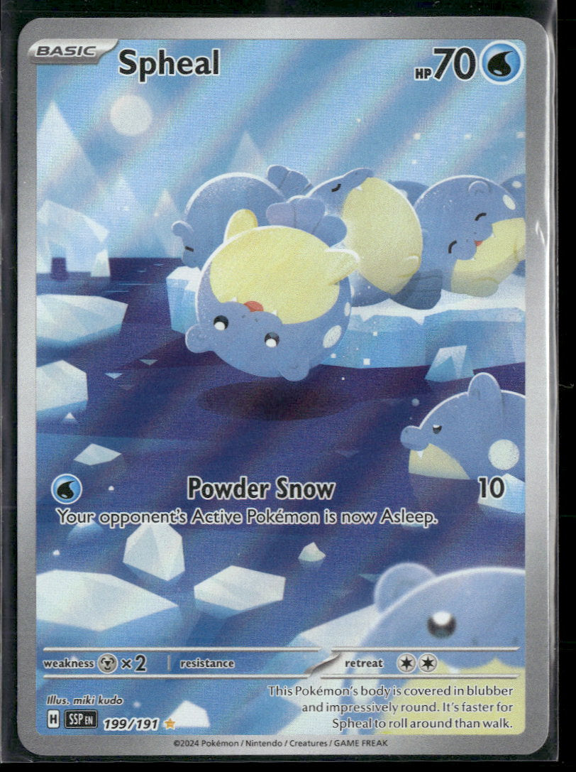 SV08: Surging Sparks Spheal #199/191