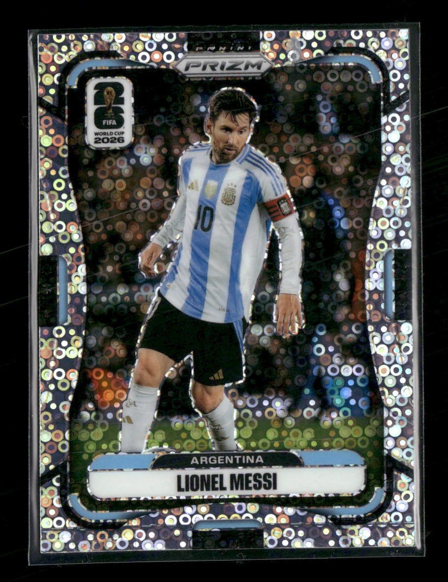 2026 Panini Prizm FIFA World Cup Disco Prizms Lionel Messi #10