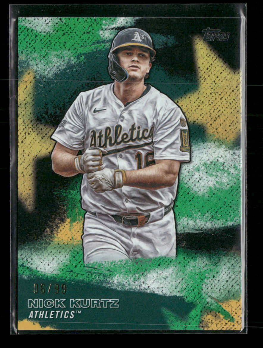 2026 Topps Stars of MLB Green Foil Nick Kurtz #/99 #SMLB-32