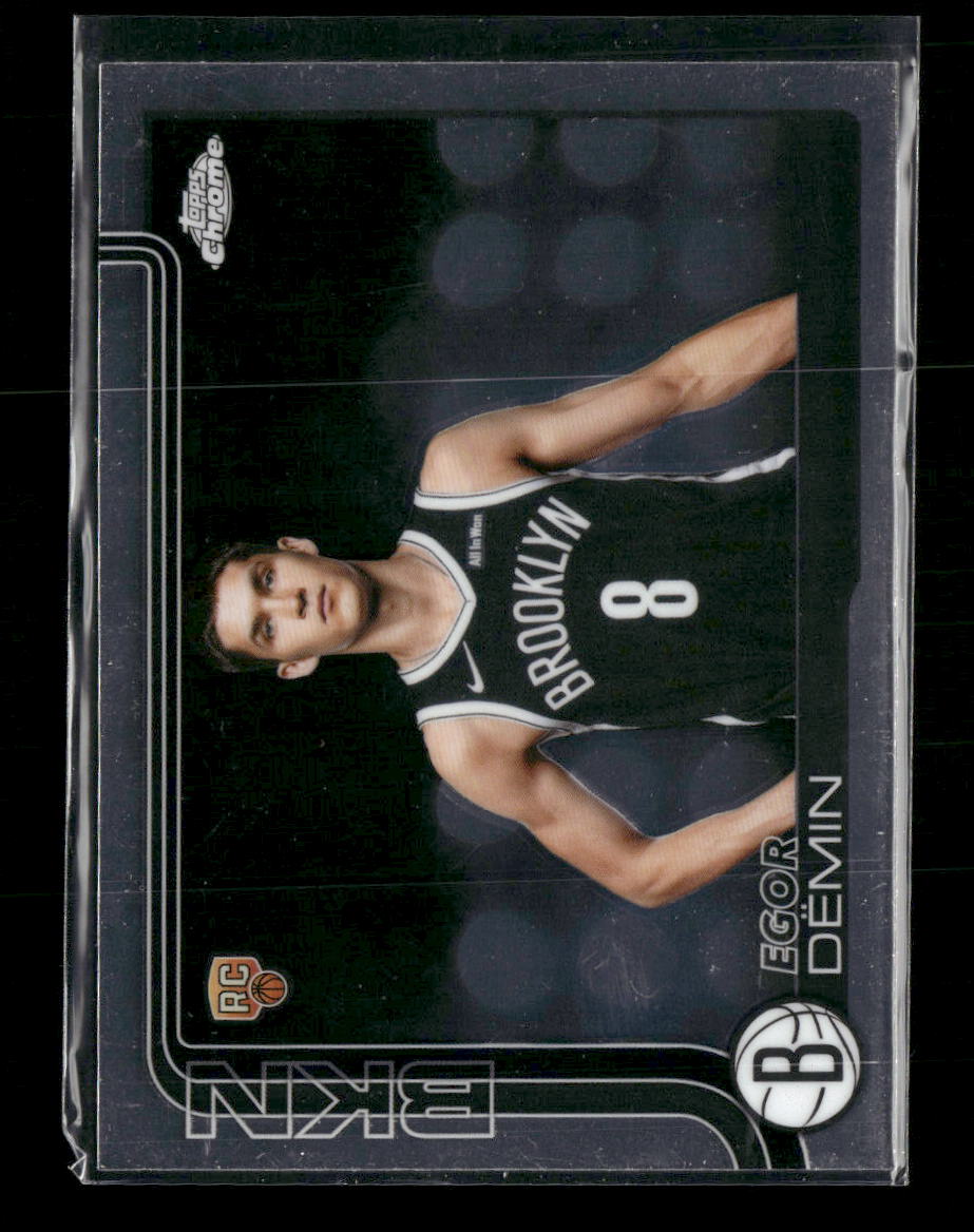 2025-26 Topps Chrome Egor Dëmin RC #258