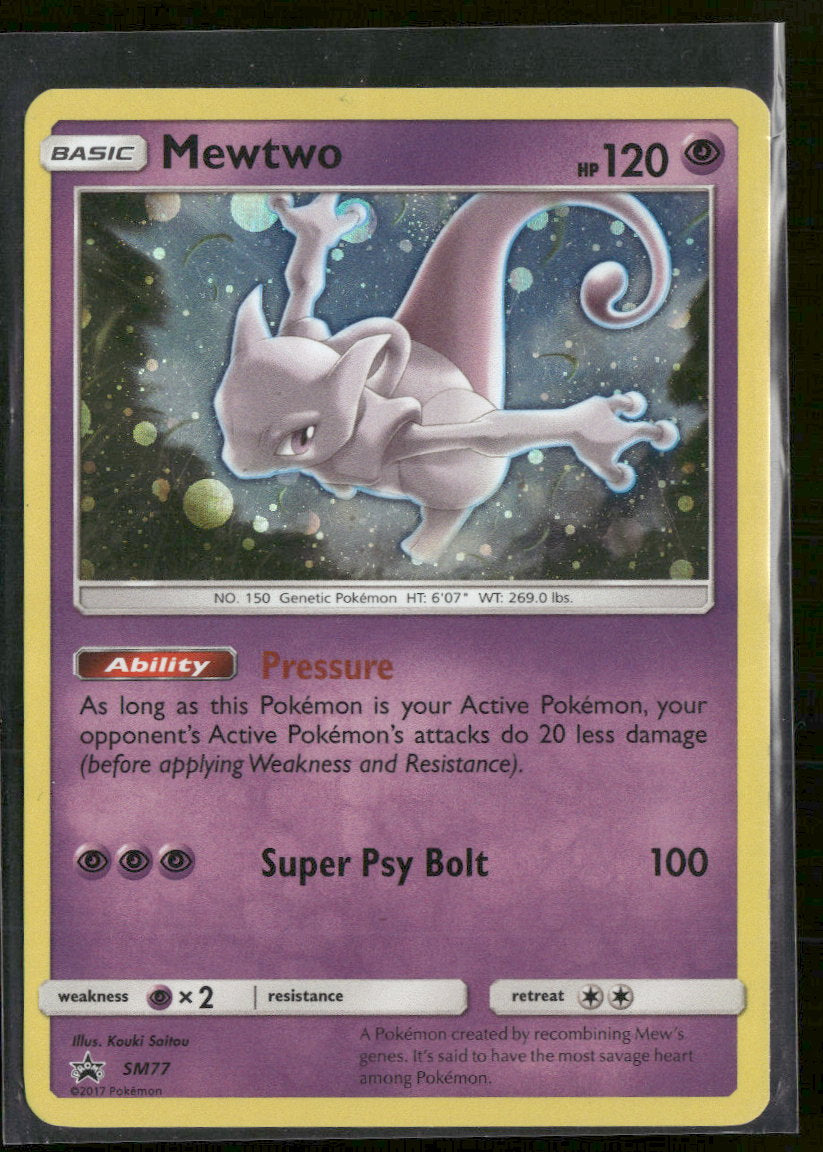 SM Promos Mewtwo #SM77