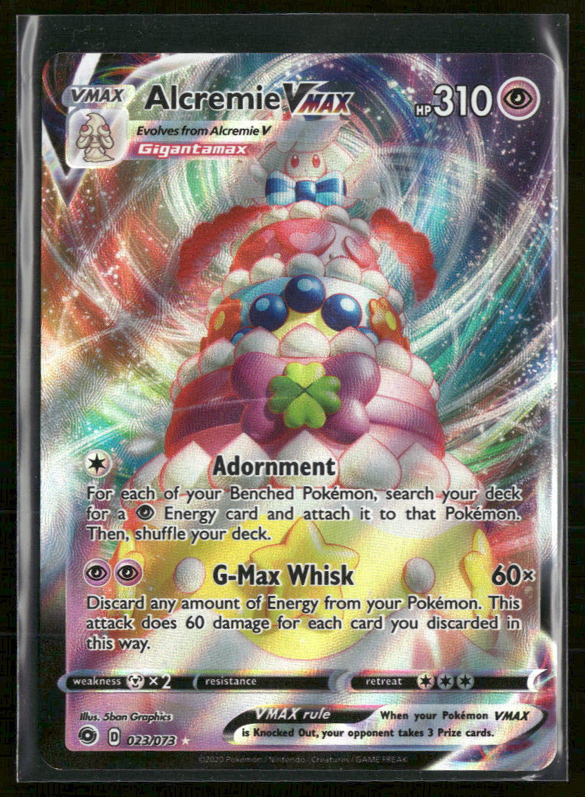 Champion's Path Alcremie VMAX #23/73