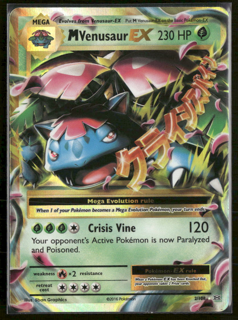 XY - Evolutions M Venusaur EX #2/108