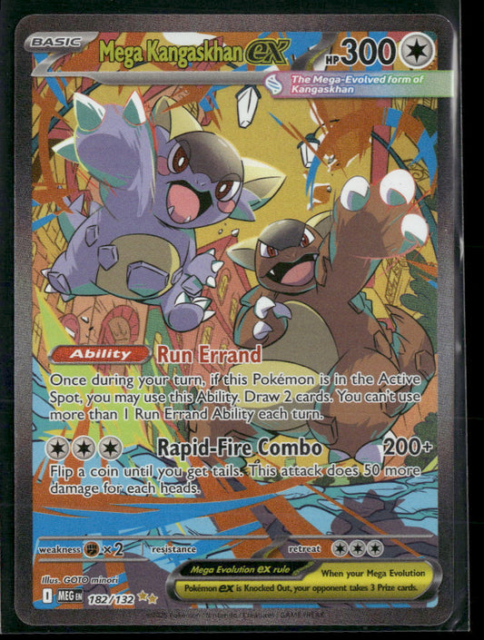 ME01: Mega Evolution Mega Kangaskhan ex #182/132