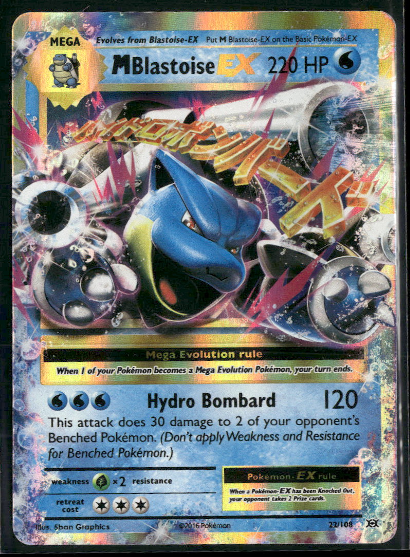 XY - Evolutions M Blastoise EX #22/108