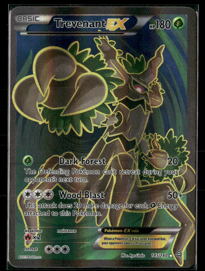 XY - Primal Clash Trevenant EX (145 Full Art) #145/160