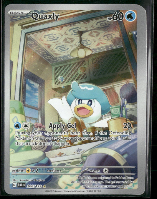 SV02: Paldea Evolved Quaxly #206/193