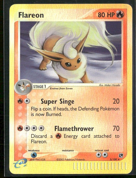 EX Sandstorm Flareon #5/100