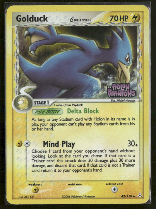 EX Holon Phantoms Golduck (Delta Species) #43/110